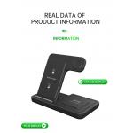 T288 15w/10w Dual Interface Wireless Fast Charger Stand for iPhone and Samsung 2025 Mobile Phone Charging Bracket for sale