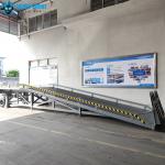 Customized Grey 15T-12M Large Load Capacity Hydraulic Dock Ramp For Factory Warehouse for sale