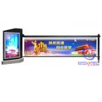Indoor LED Box Waterproof Boom Barrier Gate For Advertising Company 50HZ / 60HZ for sale