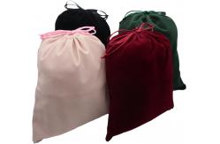 China Shockproof Protective Reusable Soft Velvet Drawstring Bag Lightweight supplier