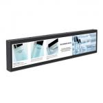 WiFi Stretched LCD Display Board Bar Screen 4G LTE Metal Indoor 600cd/M2 for sale