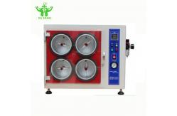 China Random Tumble Pilling Test Machine , 1200rpm Fabric Strength Tester JIS L1076 supplier