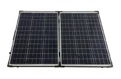 China Polycrystalline Silicon Folding Solar Panels 160W With Heavy Duty Padded Carry Bag supplier