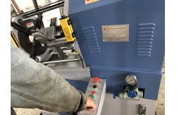 China LPM-500 Hydraulic 50KN Beer Labels Paper Punching Machine supplier