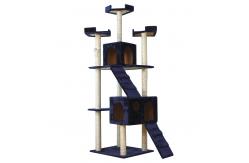 China OEM ODM White Cat Scratcher Climber Plush Cat Scratcher Tree House supplier