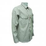 NFPA2112 HRC2 Fire Retardant Work Shirt Fire Proof Customized Logo for sale