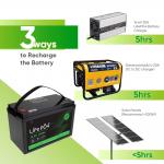 12 Volt Iron Phosphate Lithium LiFePo4 Batteries 100ah 200Ah 300Ah 400Ah Custom for sale