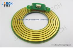 China Through hole compact high speed slip ring connector For CNC equipment supplier