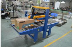 China Semi Automatic Top And Bottom 240W Box Sealing Machine supplier