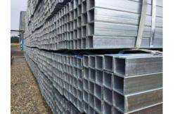 China JIS ASTM Hot Galvanized Pipe Galvanized Rectangular Steel Tube Q235 Q345 3mm supplier