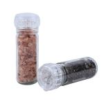 Clear 130mm 130g 100ml Plastic Spice Glass Jars for sale