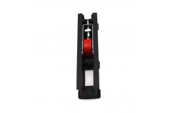 China Plastic Housing Sliding Window Double Wheel , Sliding Door Roller Wheels supplier