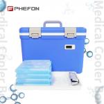 12L Medical Cooler Box With Thermometer Portable Insulin Cooler Refrigerated Box for sale
