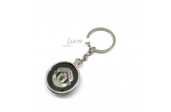 China Bone Shape Oil Filled Enameled Keychain for Eco Friendly Key Holding supplier