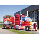 Wholesale Outdoor Inflatable Truck Obstacle Course Challenge for sale