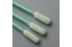 China Dust Free Long Foam Tip Cleanroom Foam Cleaning Swabs For Industrial Use supplier