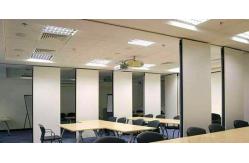 China Aluminium Profile Floor To Ceiling Movable Partition Wall Soundproof Sliding Partition supplier