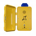 Robust Industrial Weatherproof Auto-dial Emergency Telephone w/ Warning Lamp for sale