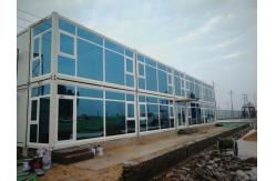 China Waterproof Prefabricated Container House Mobile Flat Pack Homes Removable supplier