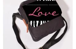 China Cheap Sublimation Blank Shoulder Bag Messenger Bag Printable For Students supplier
