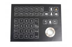 China Omron Switch Industrial Membrane Keypad IP67 800DPI Dynamic Optical Trackball supplier