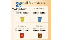 China Factory Price Instant Coffee Capsules Accept Custom Coffee Capsule For Sale supplier