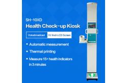 China Physical Examination Kiosk Machine for Height Weight Blood Pressure Body supplier