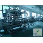 High Speed Automated Piston Filling Machine Rotary Monoblock For Bottling Edible Oil for sale