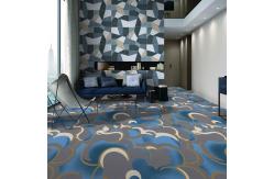 China Wall To Wall Auditorium Nylon Printed Carpet With Stain Resistant supplier