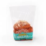 Plastic LDPE perforated bread bags Food Packaging With Own Logo for sale