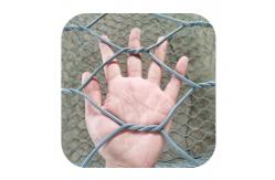 China 2x1x0.5m Gabion Box Hot Dip Galvanized Rock 2.2mm / 6x8cm supplier