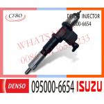 DENSO Diesel Engine Common Rail Fuel Injector 095000-6654 8-98030550-0 8-98030550-4 for sale