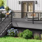 China Powder Coating House Balcony Balustrade System Solutions Perimeter Guard manufacturer
