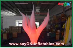 China 3 M Large Inflatable Led Lighting Ground Oxford Cloth Promote supplier