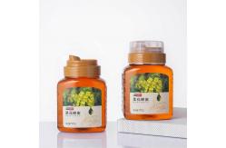 China 500g 700g Honey Plastic Beverage Bottles Reusable Plastic Jars Squeezable supplier