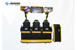 China Dynamic Platform 9D VR Cinema 3 Seats Deepoon Glasses 19'' Monitor supplier
