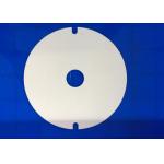 Machinable Zirconia And Custom High Purity Alumina Ceramic Disc Plates With Hole for sale