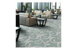China Lobby Wall To Wall Woven Axminster Carpet With Wool And Nylon supplier