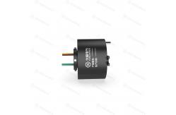 China 380V Through Bore Slip Rings Manufacturers 8 Circuits Signal 1 Circuits Shielded supplier