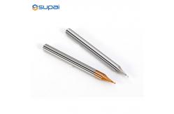 China Fine Grain Tungsten Steel Solid Carbide 2Flutes Micro Diameter Ball Nose End Mills supplier