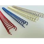 50mm Coated Binding Wire , High Grade Single Loop Wire Electroplated for sale