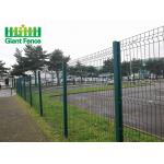 3d Vertical Strip Fence Panels Pvc Rigid Privacy 3d Wire Mesh Fence Flange