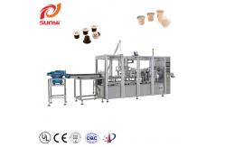 China Four Lanes Aluminum Nespresso Coffee Capsule Filling Sealing Machine With CE Certificate supplier