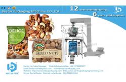 China Automatic granules pouch packaging machine with 14 heads weigher teflon treatment BSTV-450AZ supplier