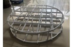 China PTFE Wire Mesh Pad And Grids Teflong Demister supplier