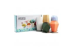 China Nontoxic Silicone Flower Bottle Pot Harmless Multicolor Practical supplier