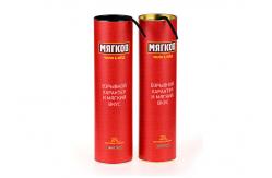 China Custom Paper Tube Packaging Cardboard Paper Tube With Metal Movable Lid And Ribbon supplier