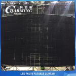 Ultralight 135W Flexible LED Screen Panel , Waterproof Flex LED Video Wall