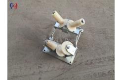 China Cable Turning Radius Wire Pulling Rollers V Shaped Nylon Sheave supplier