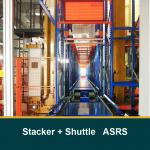 Stacker + Shuttle ASRS，Automatic Storage And Retrieval System for sale